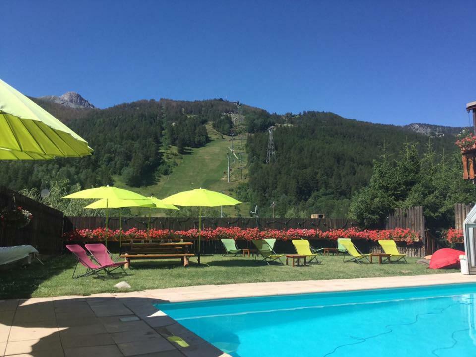 Hotel Plein Sud Serre Chevalier Exterior foto